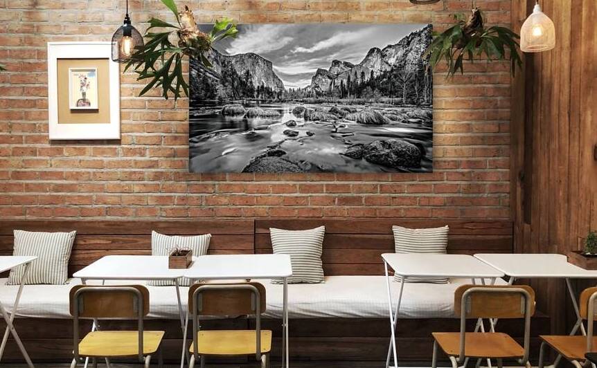 Valley View BW LE Yosemite PRINT 1 by RogerElliottPhotos