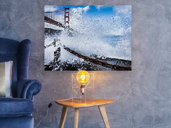 GGB Wave SF  30x40 by RogerElliottPhotos