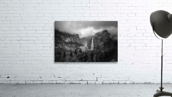 Yosemite Falls Print Wall Preview