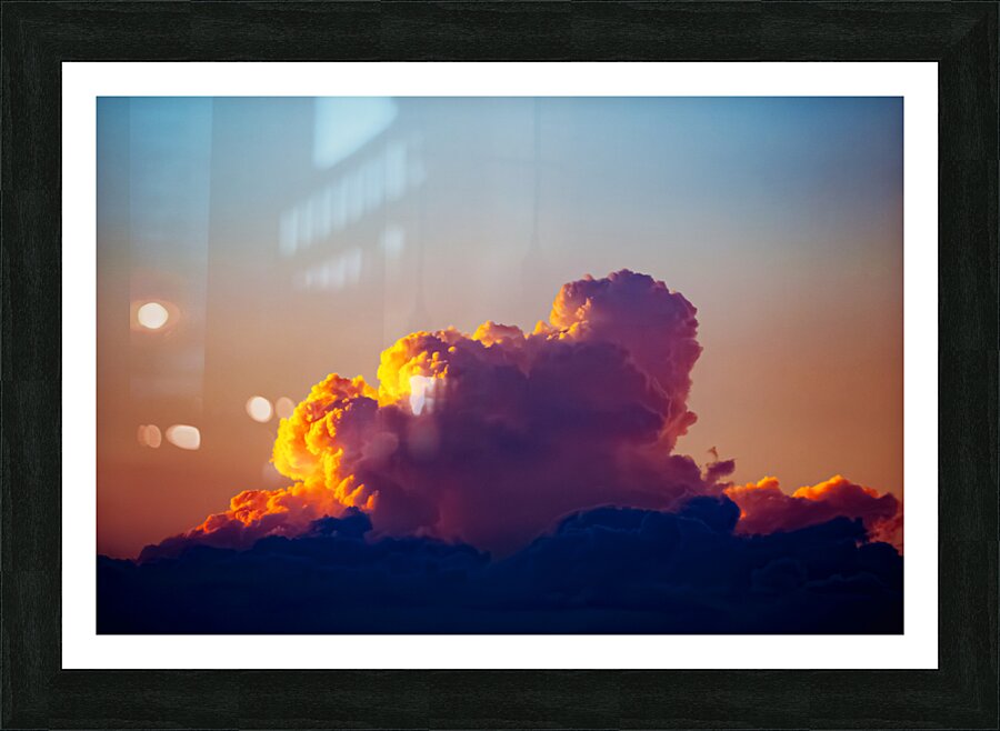 Billowing Brilliance Picture Frame print