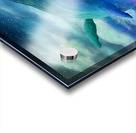 Humpback in the clouds Acrylic print