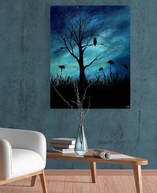 Moody night sky by Erin Randall