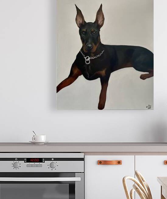 Doberman Pinscher by Erin Randall