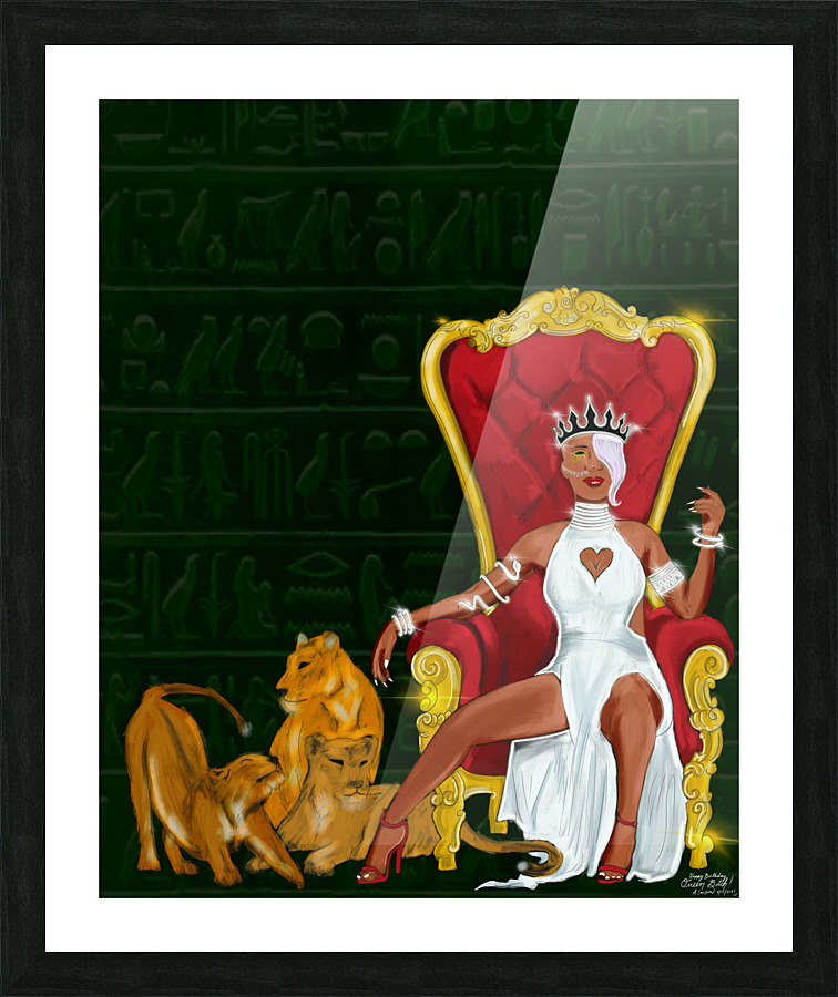QueenBytch Picture Frame print