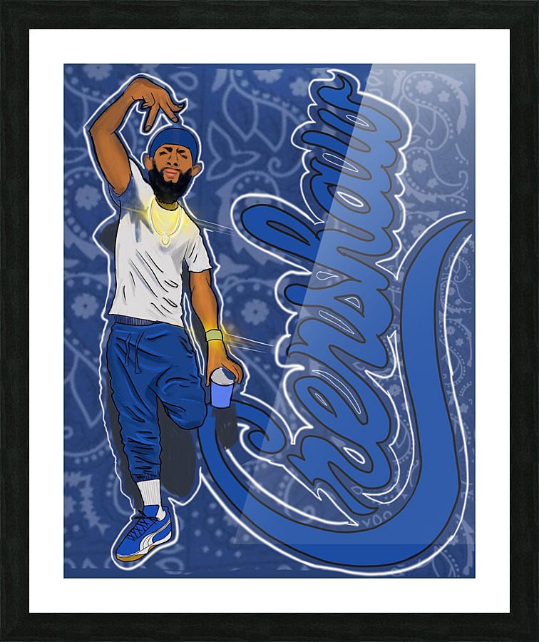 HussleNip Picture Frame print