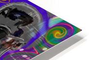 Wavy Davis HD Metal print