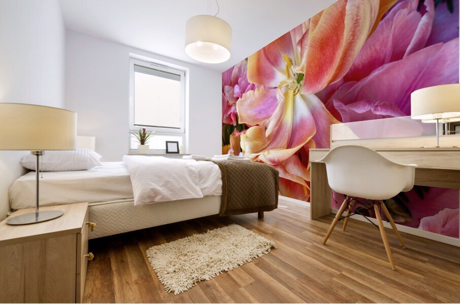 Tulip Explosion 2 Mural print