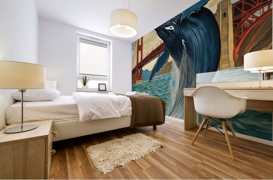 Humpback SF Mural print