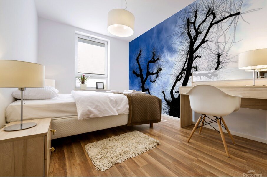 Winter Growth Mural print