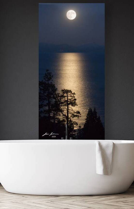 Tahoe Moonrise by Jim Jensen Photography