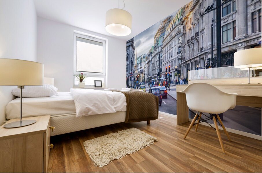 L red79 Mural print