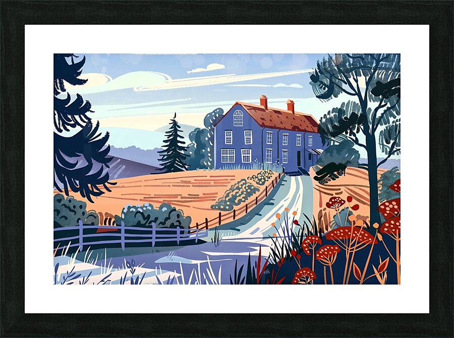 season2 Picture Frame print