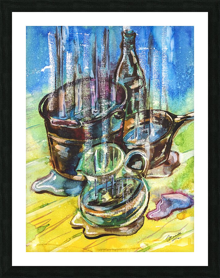 rain Picture Frame print