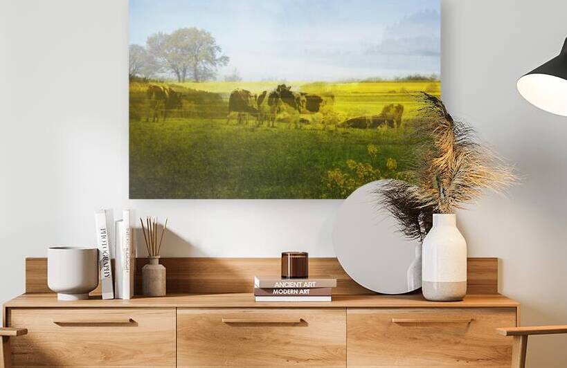 Belgian spring landscape by Ariadna-de-Raadt