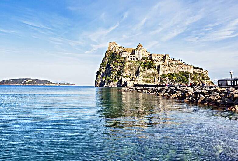 Aragonese Castle on Ischia by Ariadna-de-Raadt