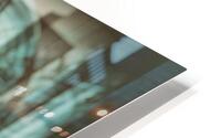 multi exposure clock   HD Metal print