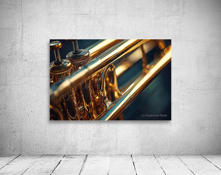 Close-up Trombone Wall Preview