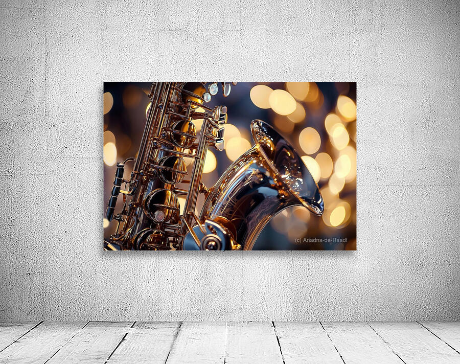  Close-up Saxophone Wall Preview