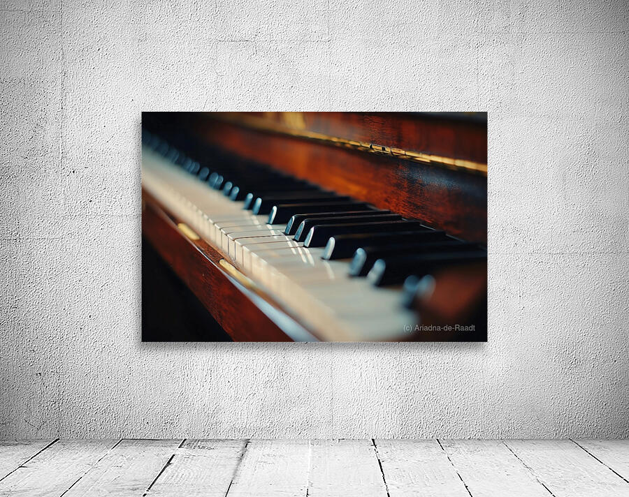 Close-up  Piano Wall Preview
