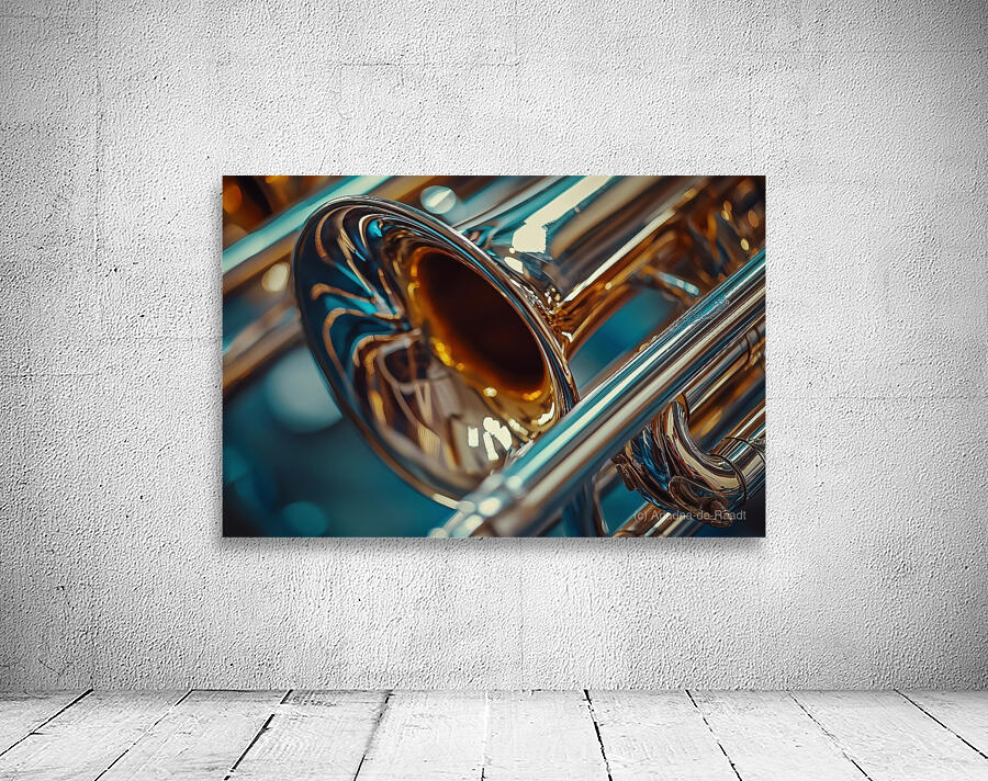 Close-up with Trombone Wall Preview