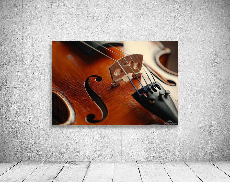 Close-up with Violin Wall Preview