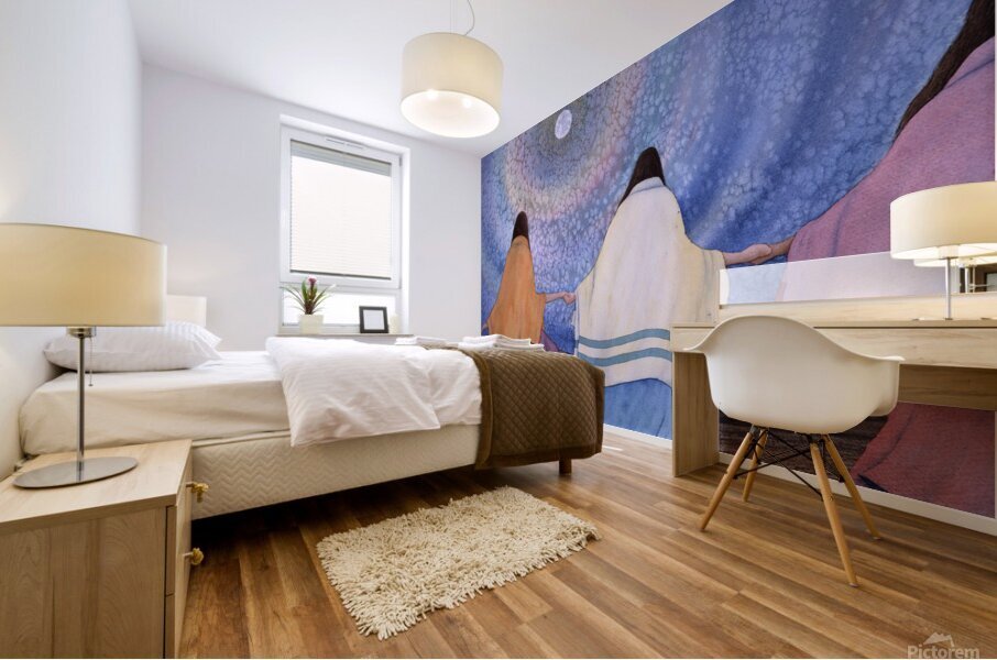 Moondance Mural print