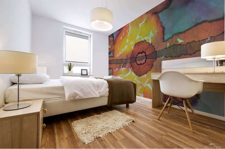 Suns Blessing Mural print