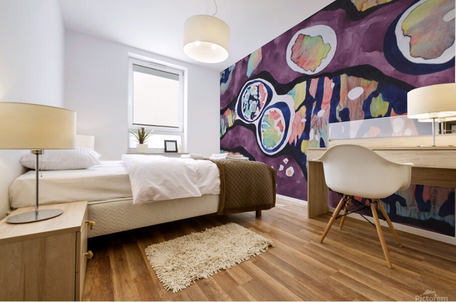 Relationships Mural print