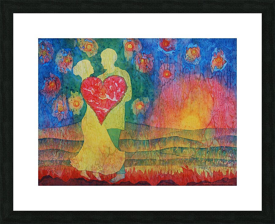 Danced Until Dawn Picture Frame print