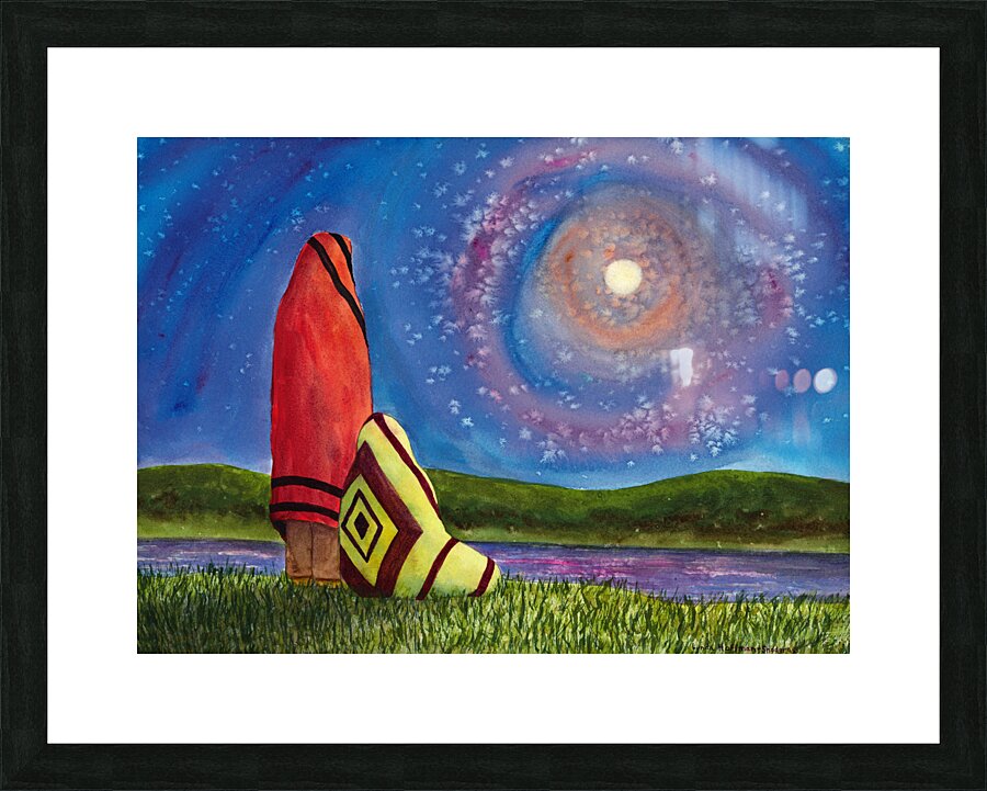 Moonlight Magic Picture Frame print