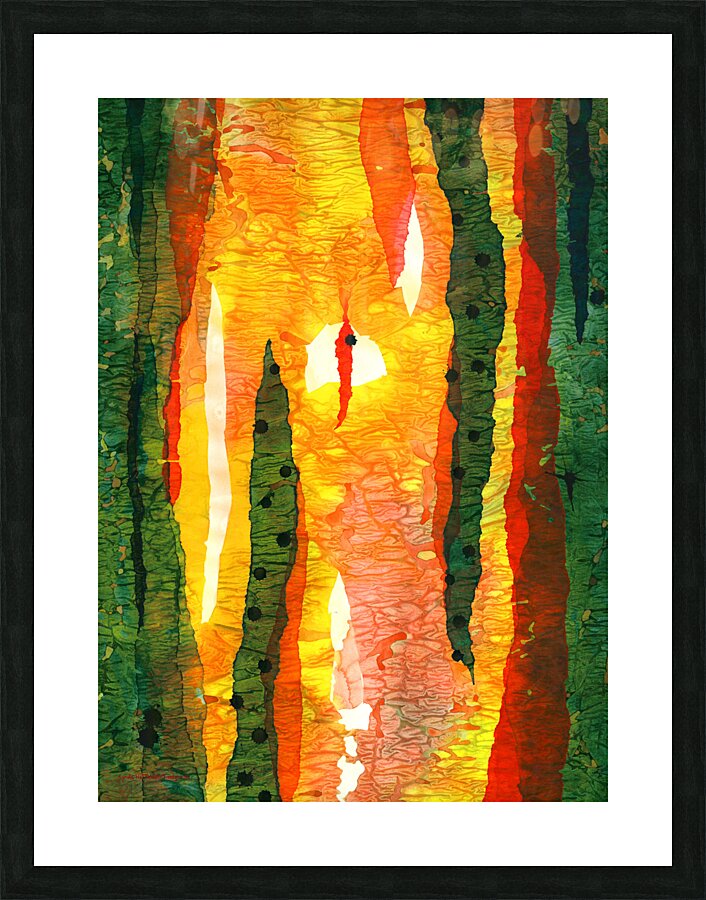 Towards The Light Picture Frame print