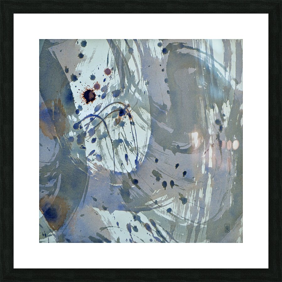 Soft Rain Picture Frame print