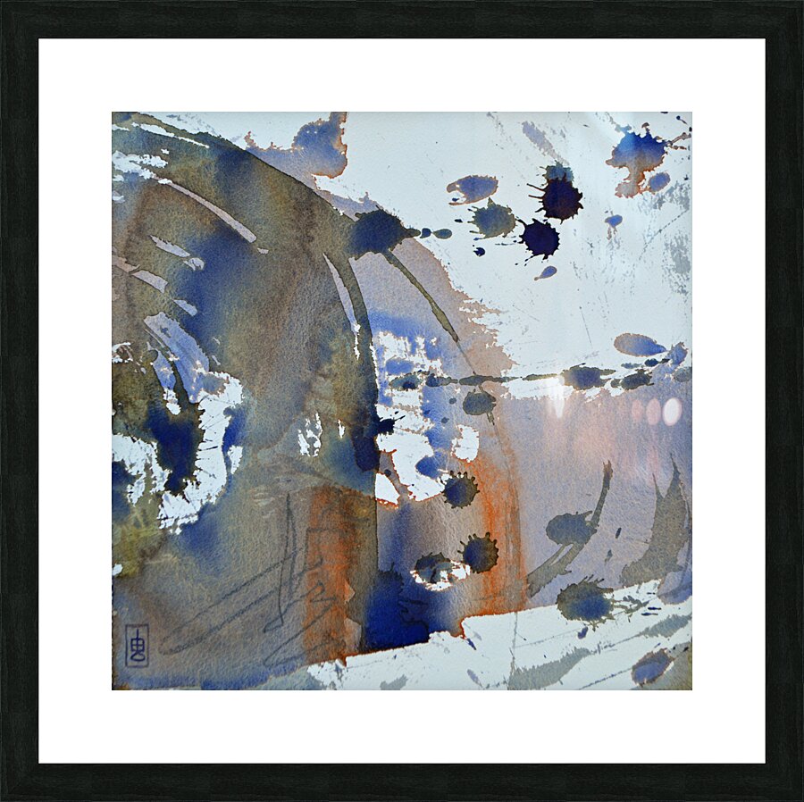 Cascade Picture Frame print