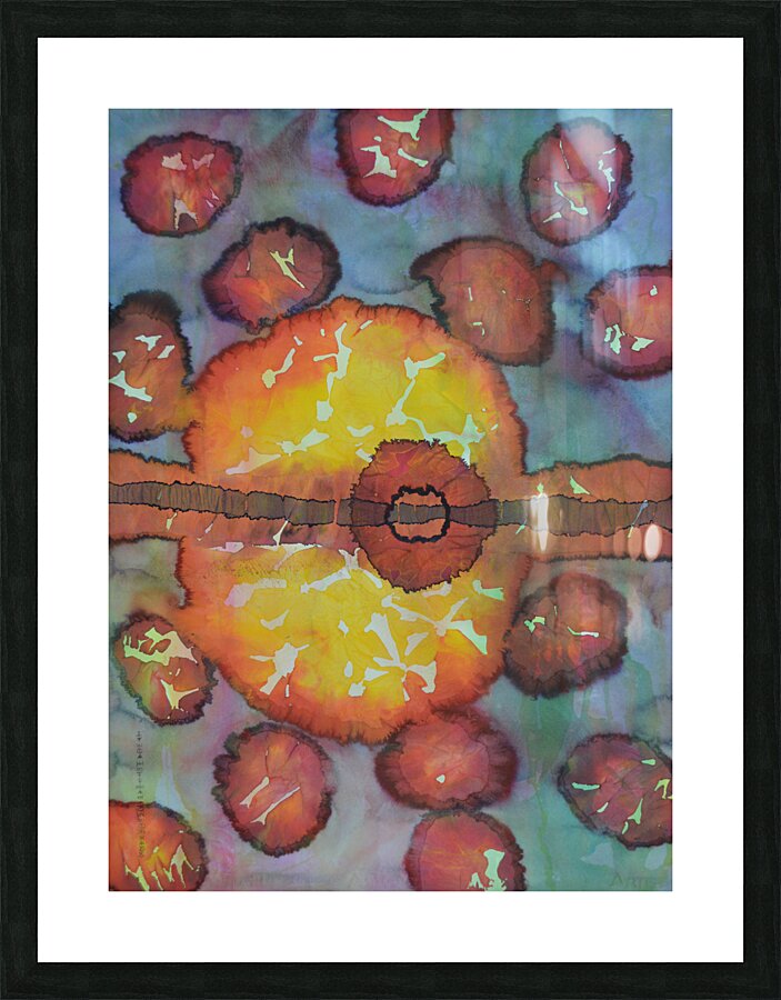 Suns Blessing Picture Frame print