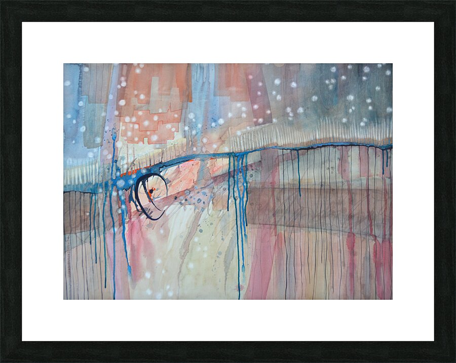 Fireflies Picture Frame print