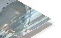 Soft Rain HD Metal print