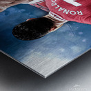 cristiano ronaldo  Metal print