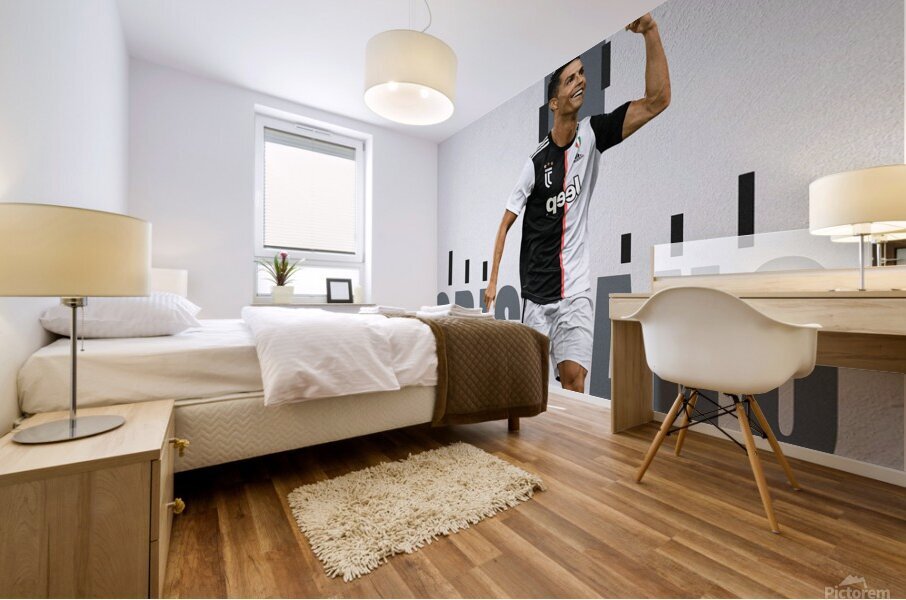 cristiano ronaldo Mural print
