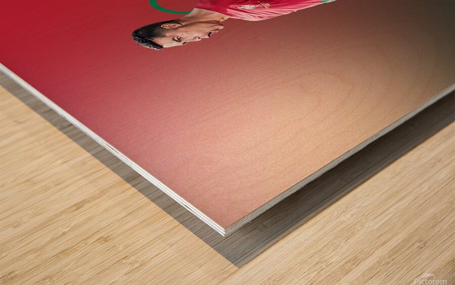 cristiano ronaldo  Wood print