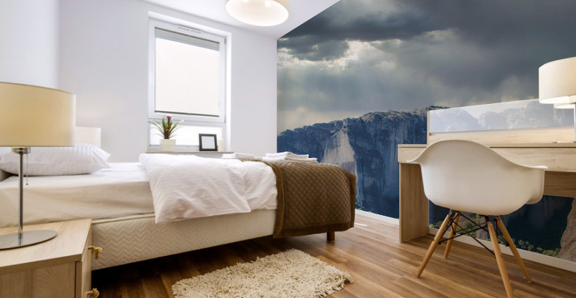 Meteora Greece Mural print