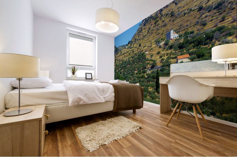 Mani Greece Mural print
