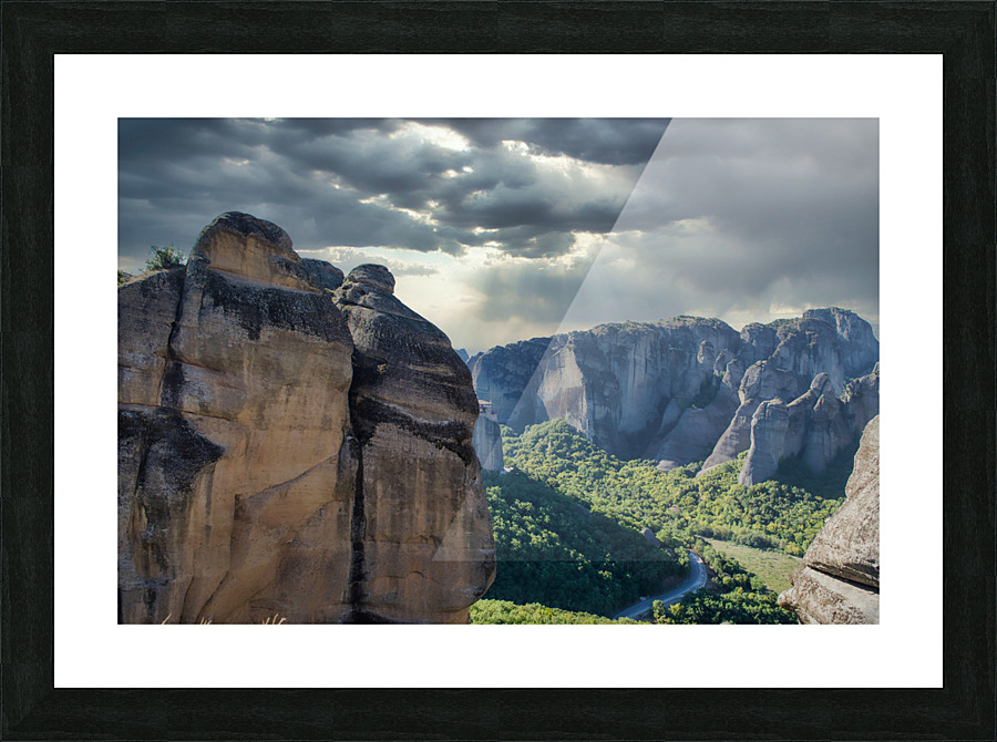 Meteora Greece Picture Frame print