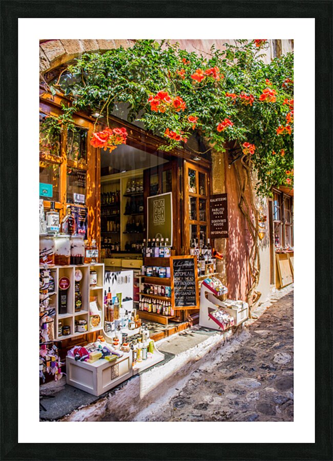 Monemvasia Greece Picture Frame print