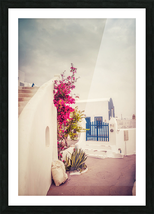 santorini Greece Picture Frame print