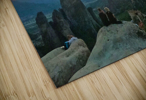 sunset in Meteora haroulita puzzle