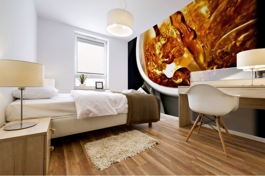 Coffee Pour  Mural print