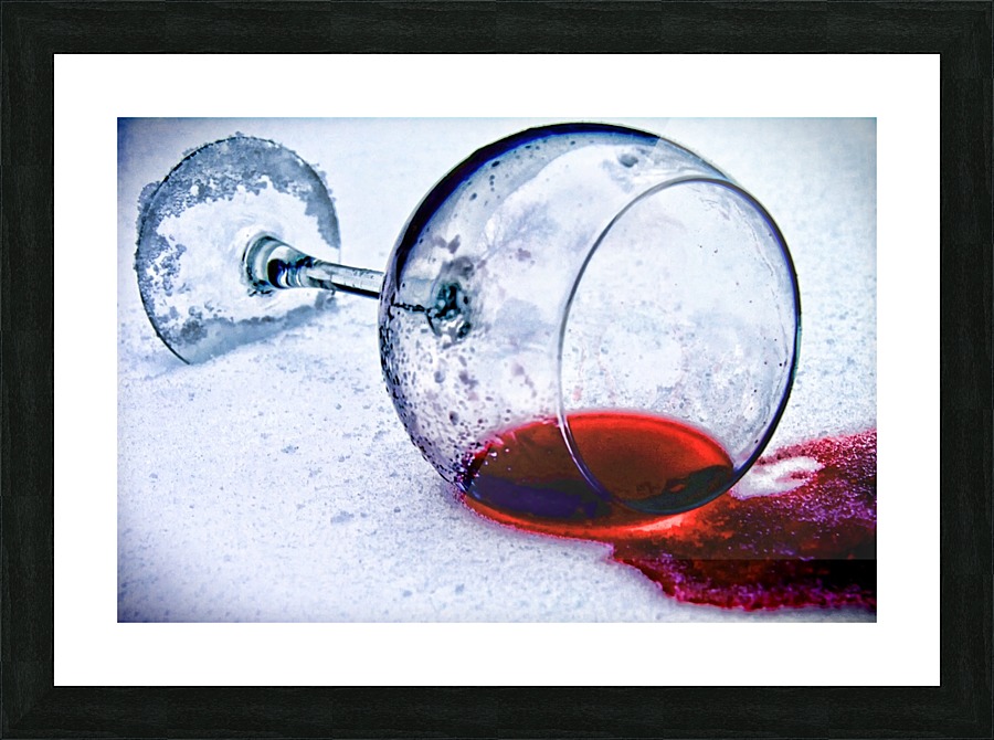 Wine Art 3 Picture Frame print
