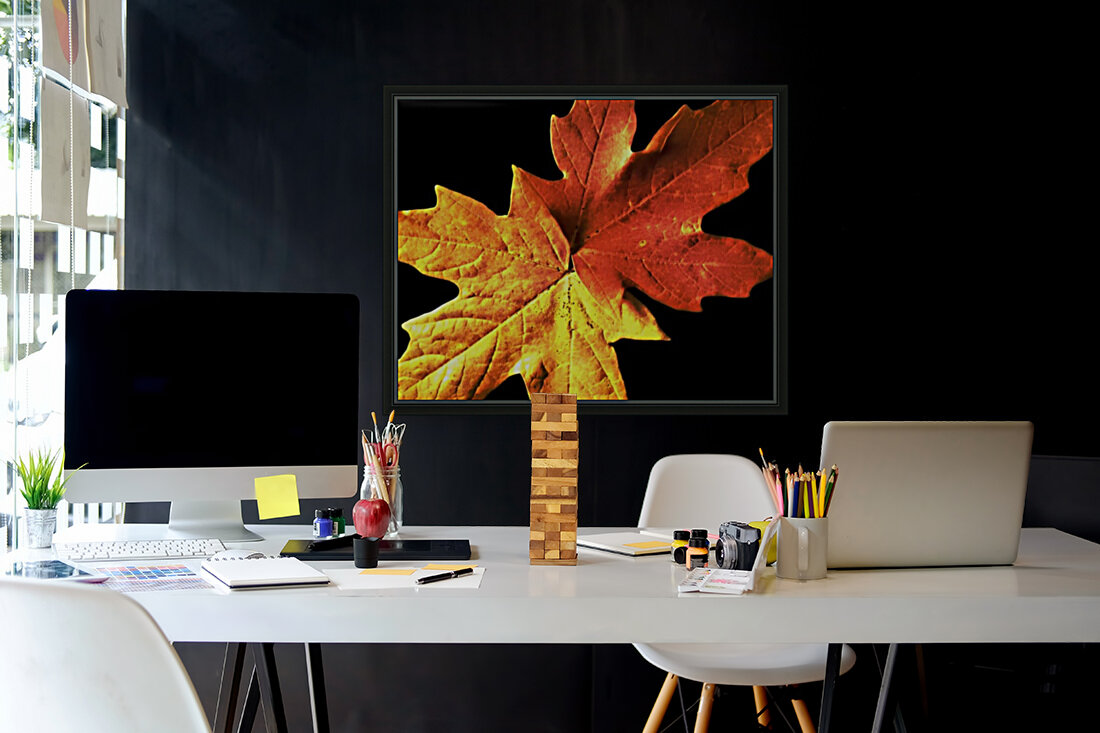 Fall Maple Leaves 3 Reproduction