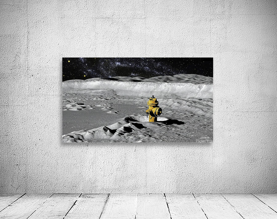 Space Fire Hydrant Wall Preview