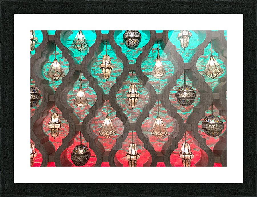 Moroccan Wall Picture Frame print
